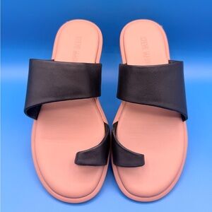 Steve Madden Zani Black Slide Sandals